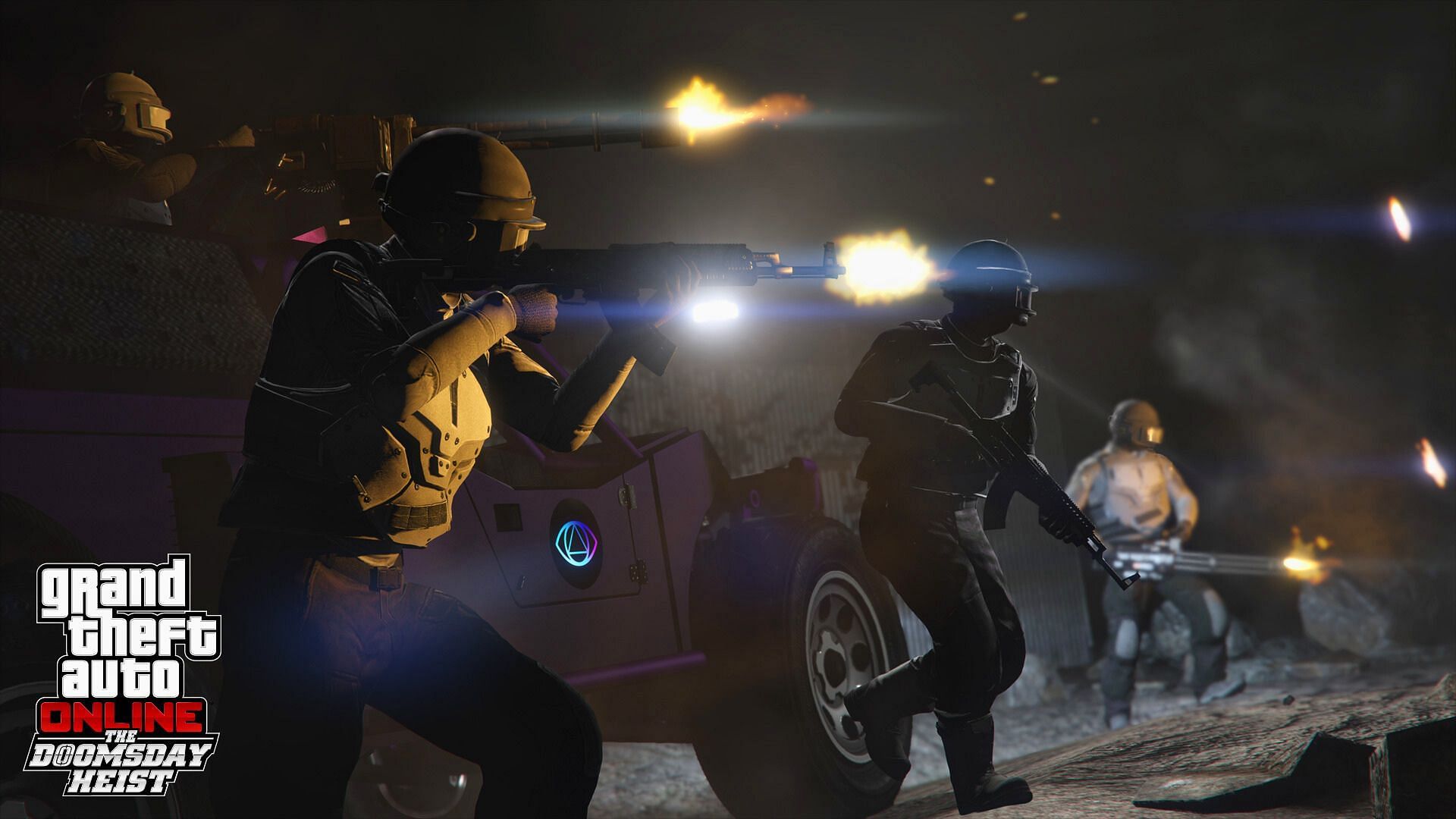 The Doomsday Heist is the major one in the list of all heists in GTA 5 Online in order (Image via Rockstar Games)